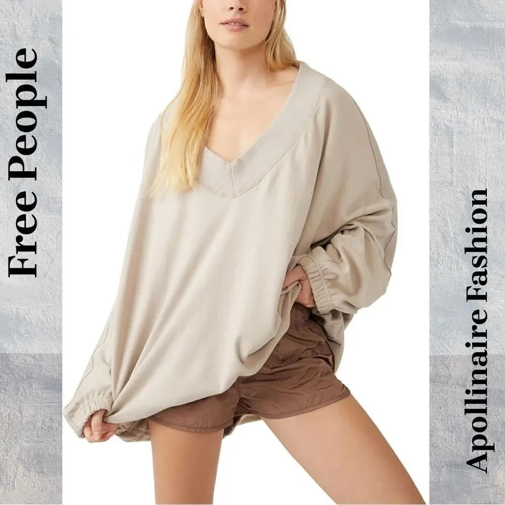 FP SPORTS PULLOVER IN TAUPE SP NWT